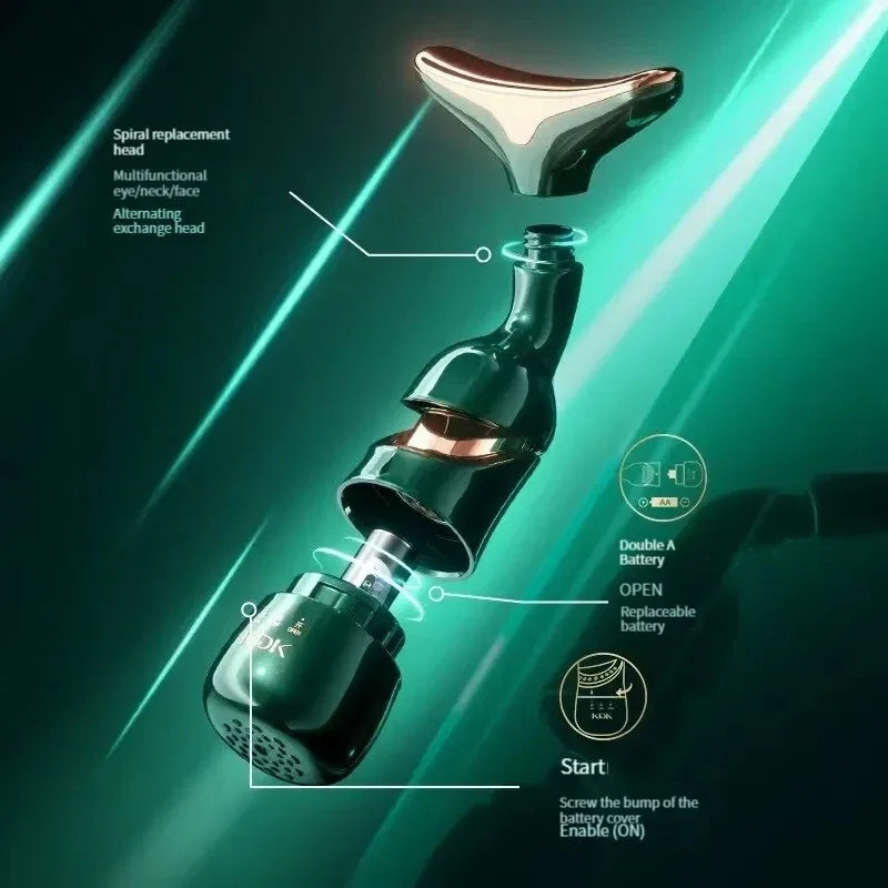 🌸 Appareil de Lifting Visage & Cou – Technologie Beauté Asiatique MERISA 🌸