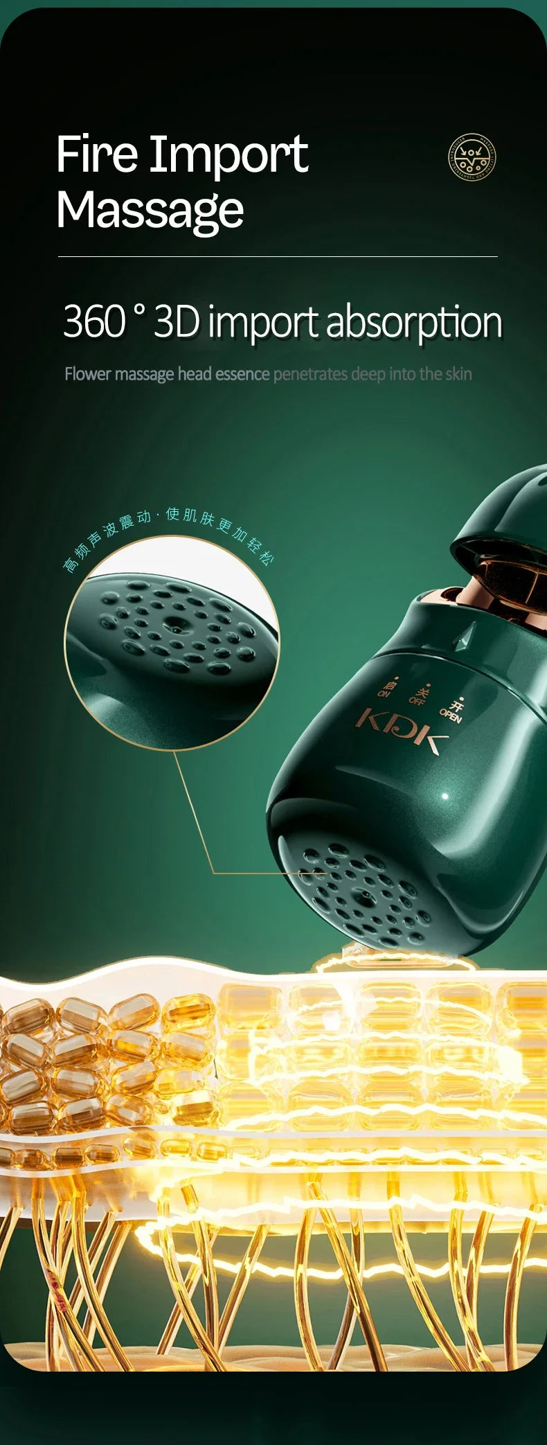 🌸 Appareil de Lifting Visage & Cou – Technologie Beauté Asiatique MERISA 🌸