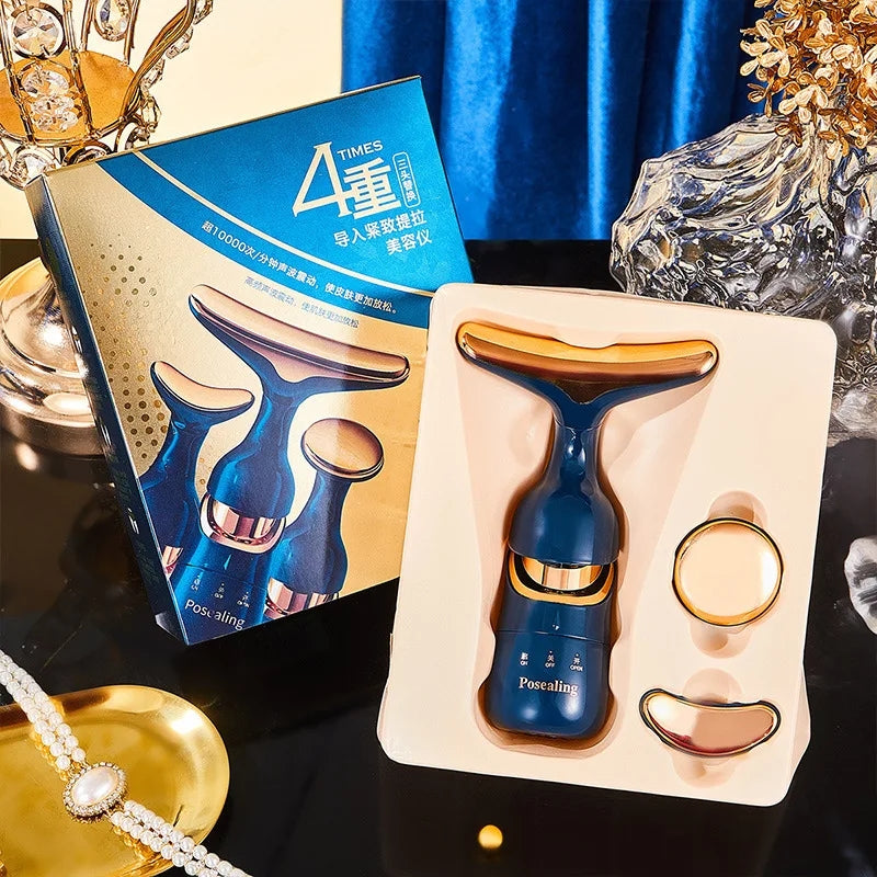 🌸 Appareil de Lifting Visage & Cou – Technologie Beauté Asiatique MERISA 🌸