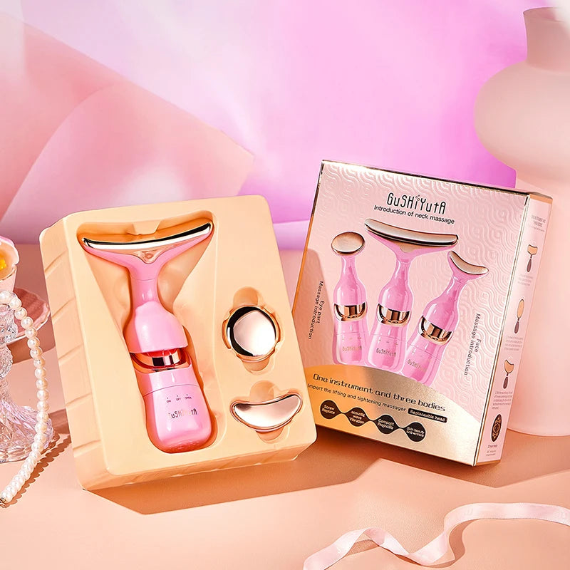 🌸 Appareil de Lifting Visage & Cou – Technologie Beauté Asiatique MERISA 🌸